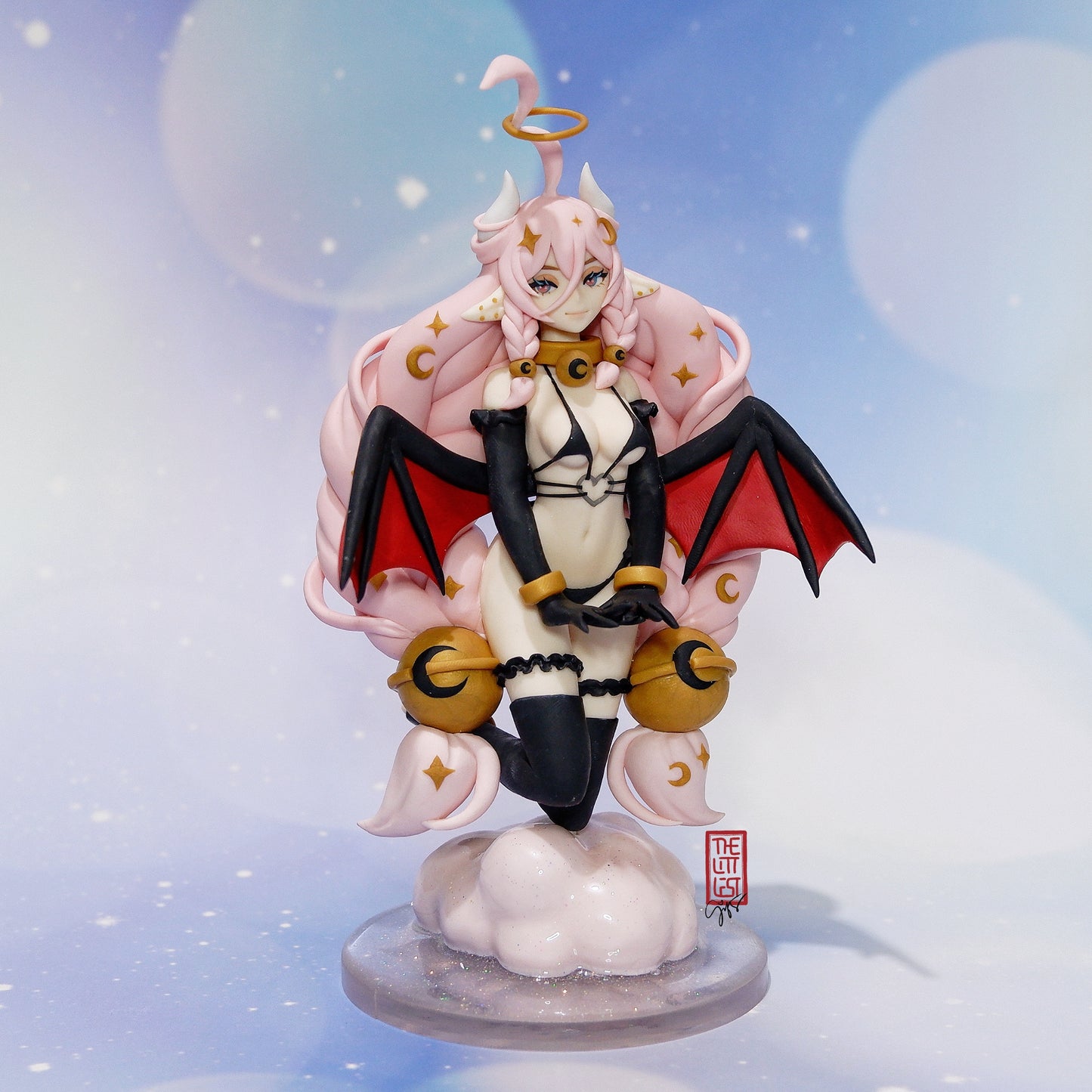 VTuber Rosebell_Art (Succubus Ver.) Handmade Clay Figure