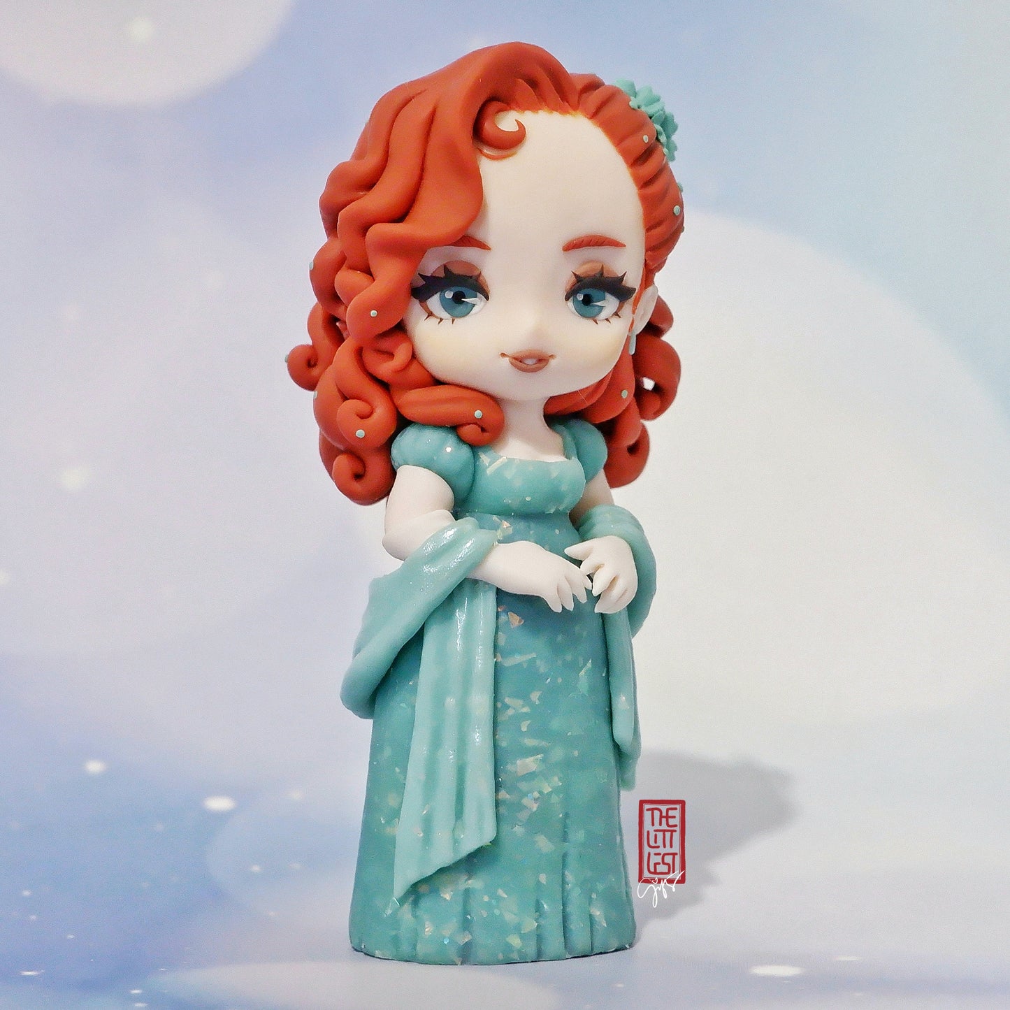 Bridgerton S3 Penelope Featherington Fan-made Chibi Figure