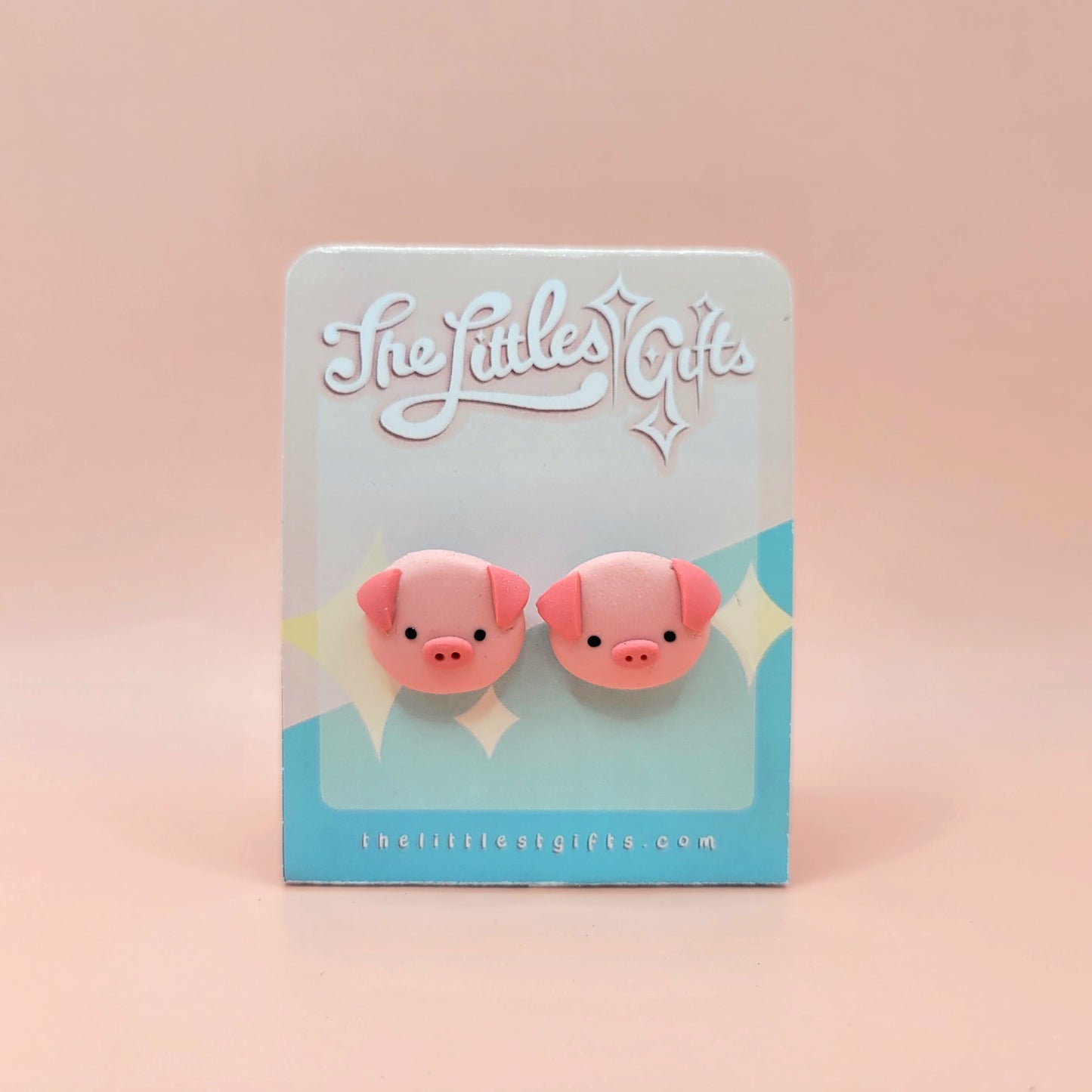 Animal Head Earrings - Handmade Clay Earrings