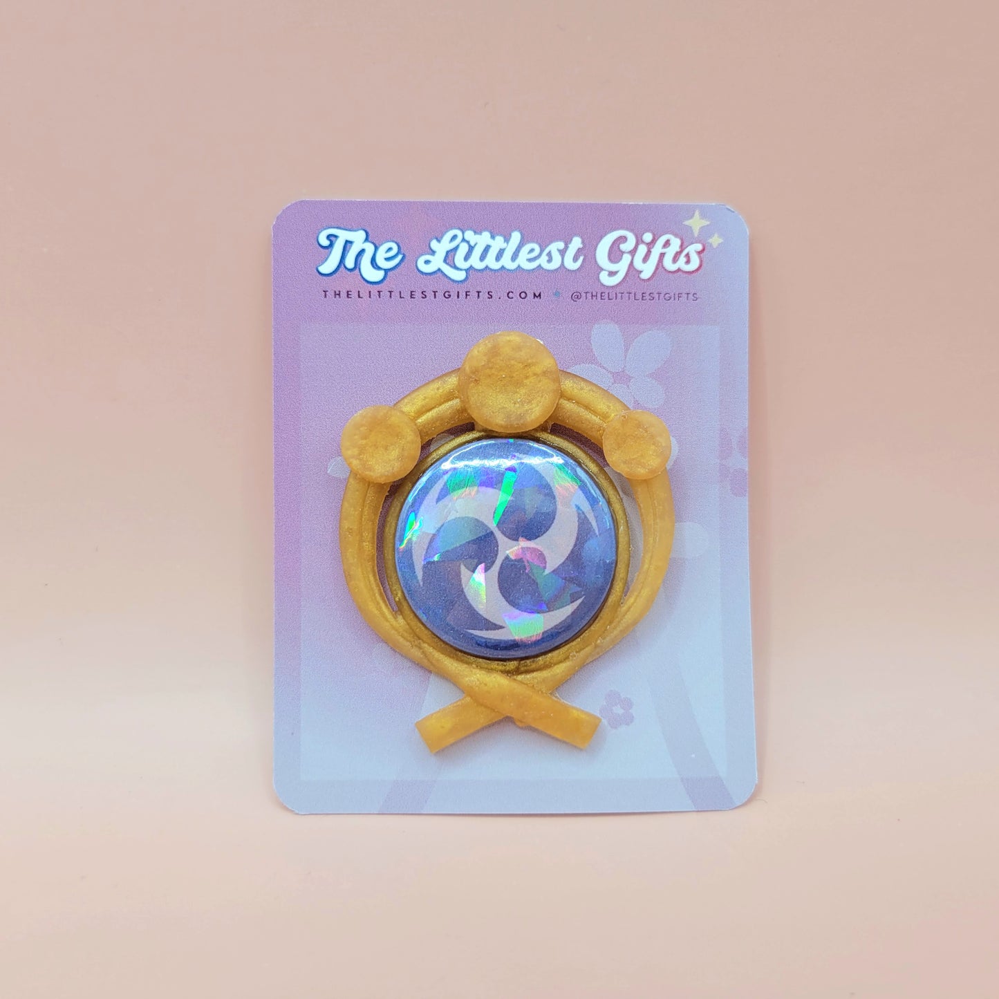 Genshin Impact Vision Button Pin (Fan Merch)