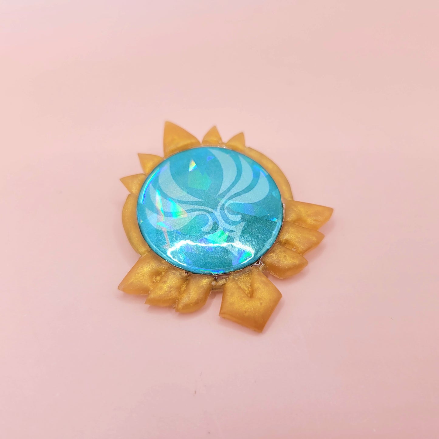 Genshin Impact Vision Button Pin (Fan Merch)