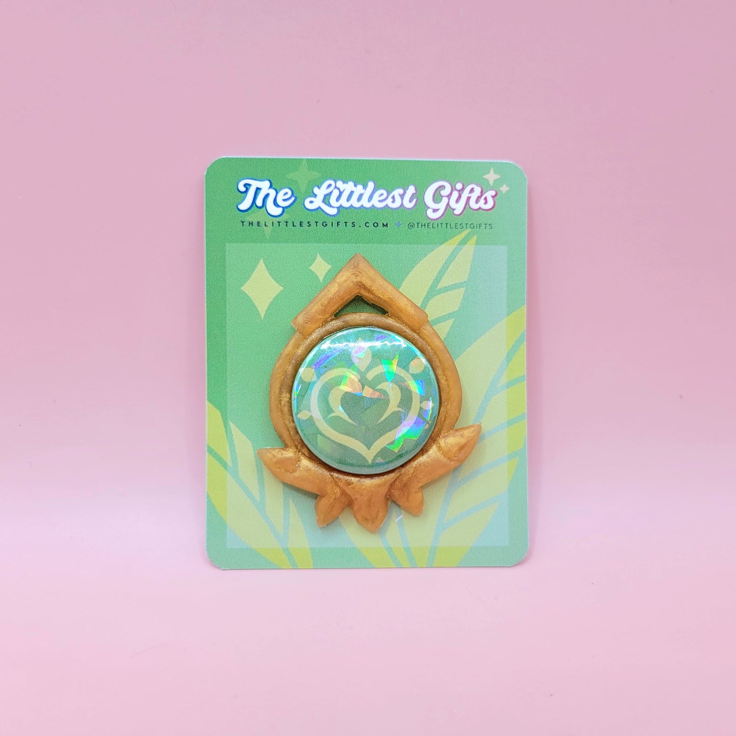 Genshin Impact Vision Button Pin (Fan Merch)