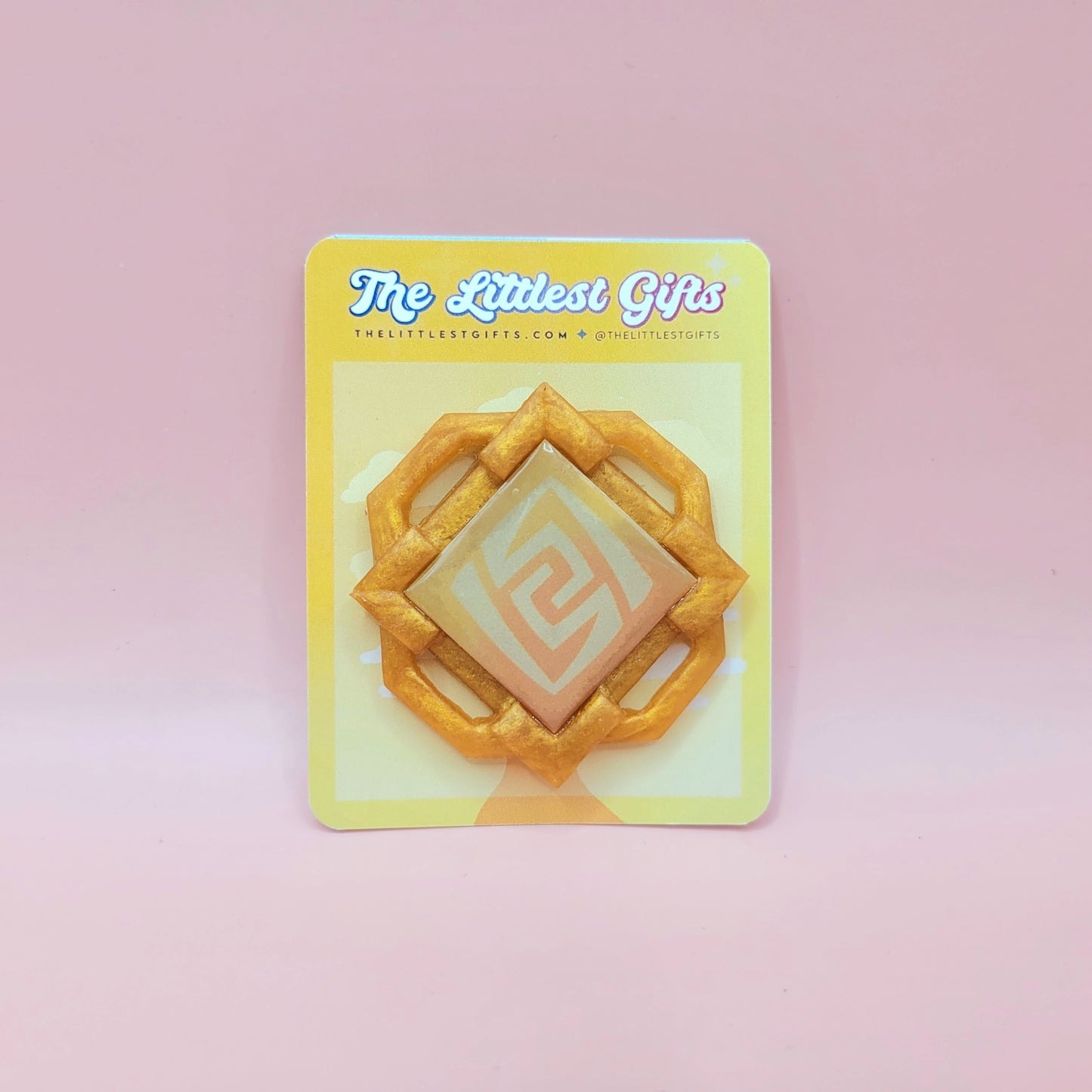 Genshin Impact Vision Button Pin (Fan Merch)