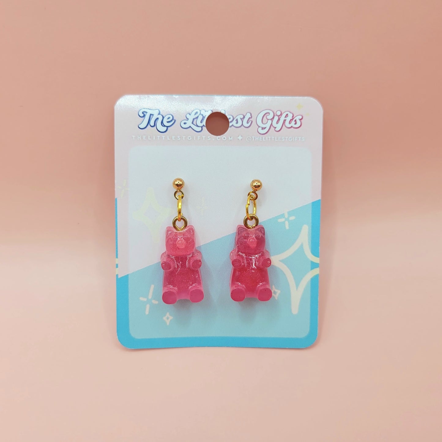 Gummy Bear Resin Earrings