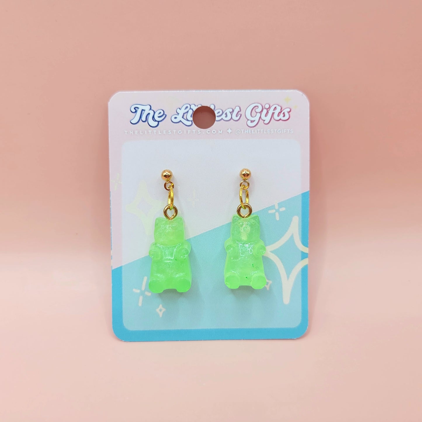 Gummy Bear Resin Earrings