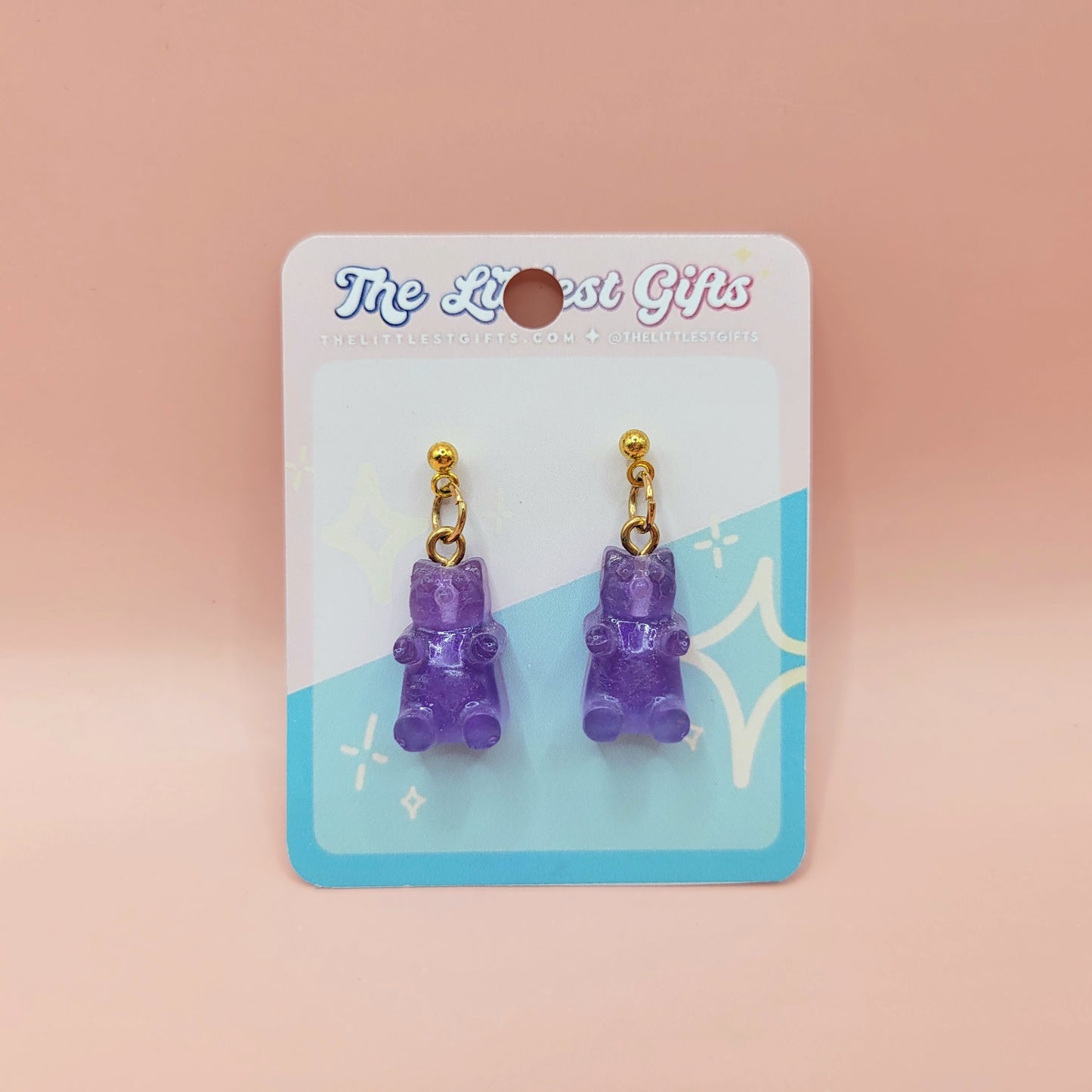 Gummy Bear Resin Earrings