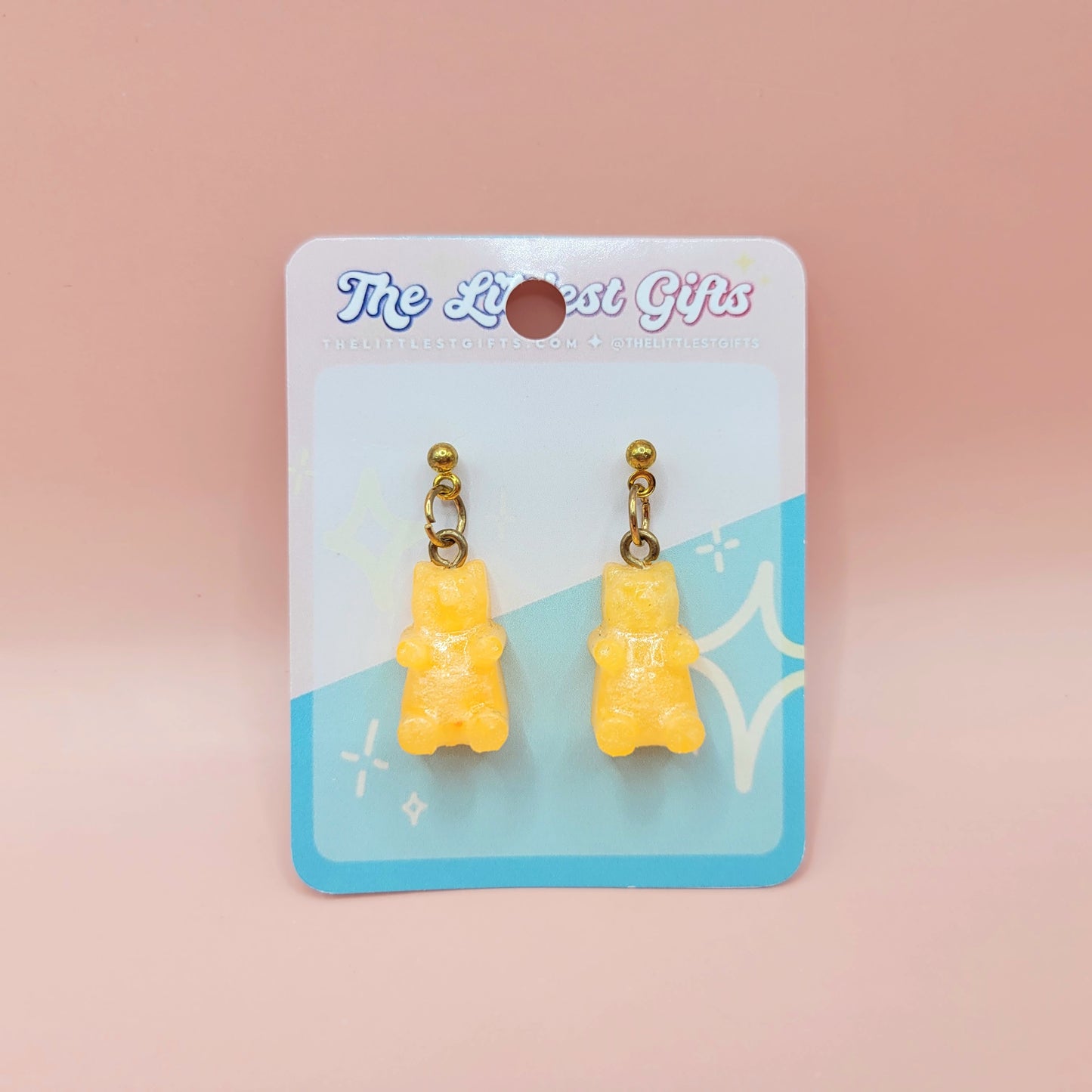 Gummy Bear Resin Earrings