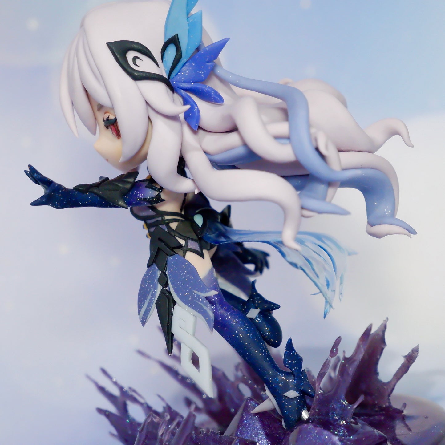 Genshin Impact Skirk (Full Prism Mode) Fan-made Chibi Figure