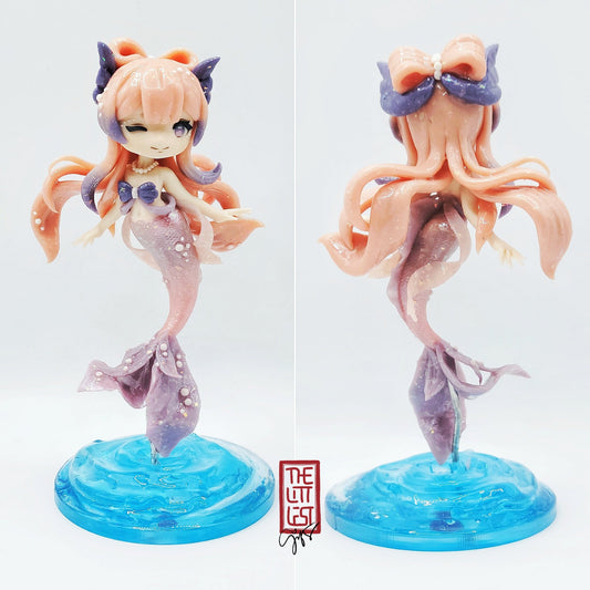 Genshin Impact Mermaid Kokomi Fan-made Chibi Figure