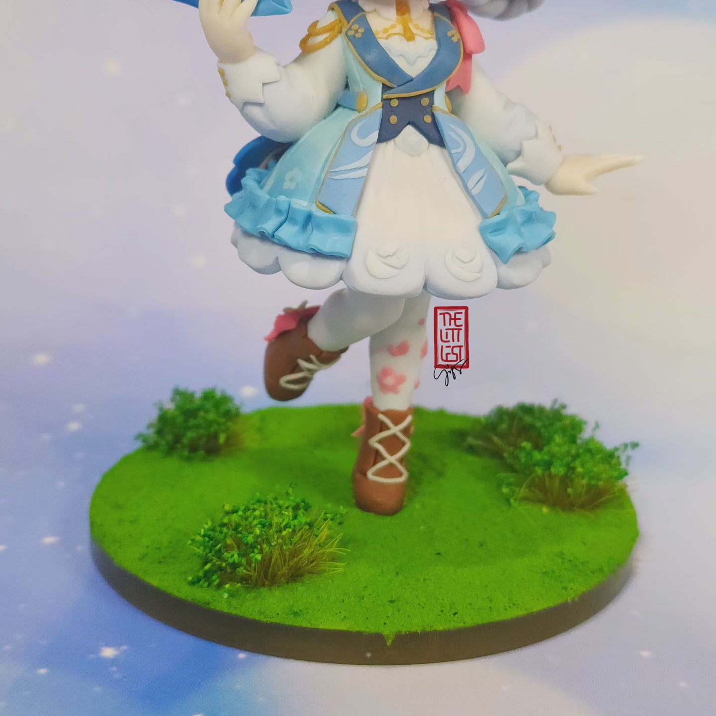 Genshin Impact Kamisato Ayaka Fan-made Chibi Figure