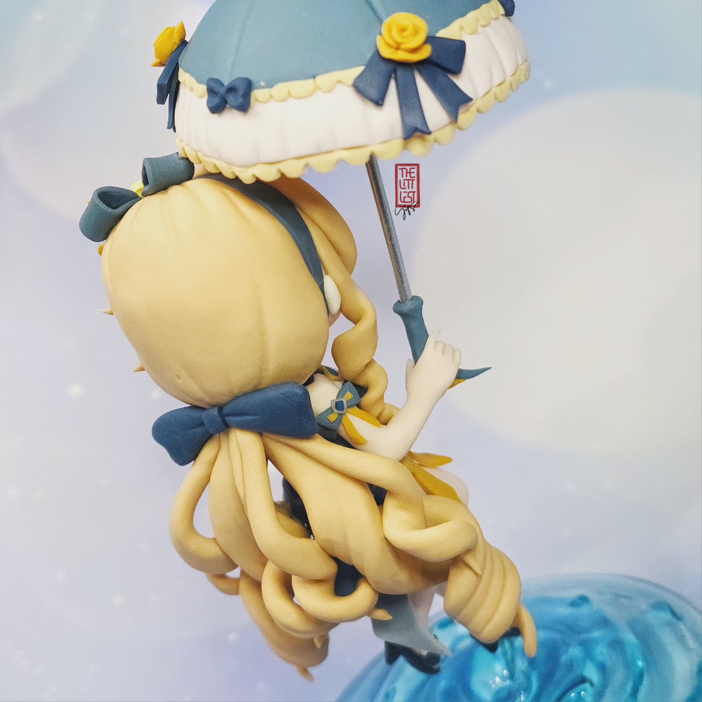 Genshin Impact Summer Navia Fan-made Chibi Figure