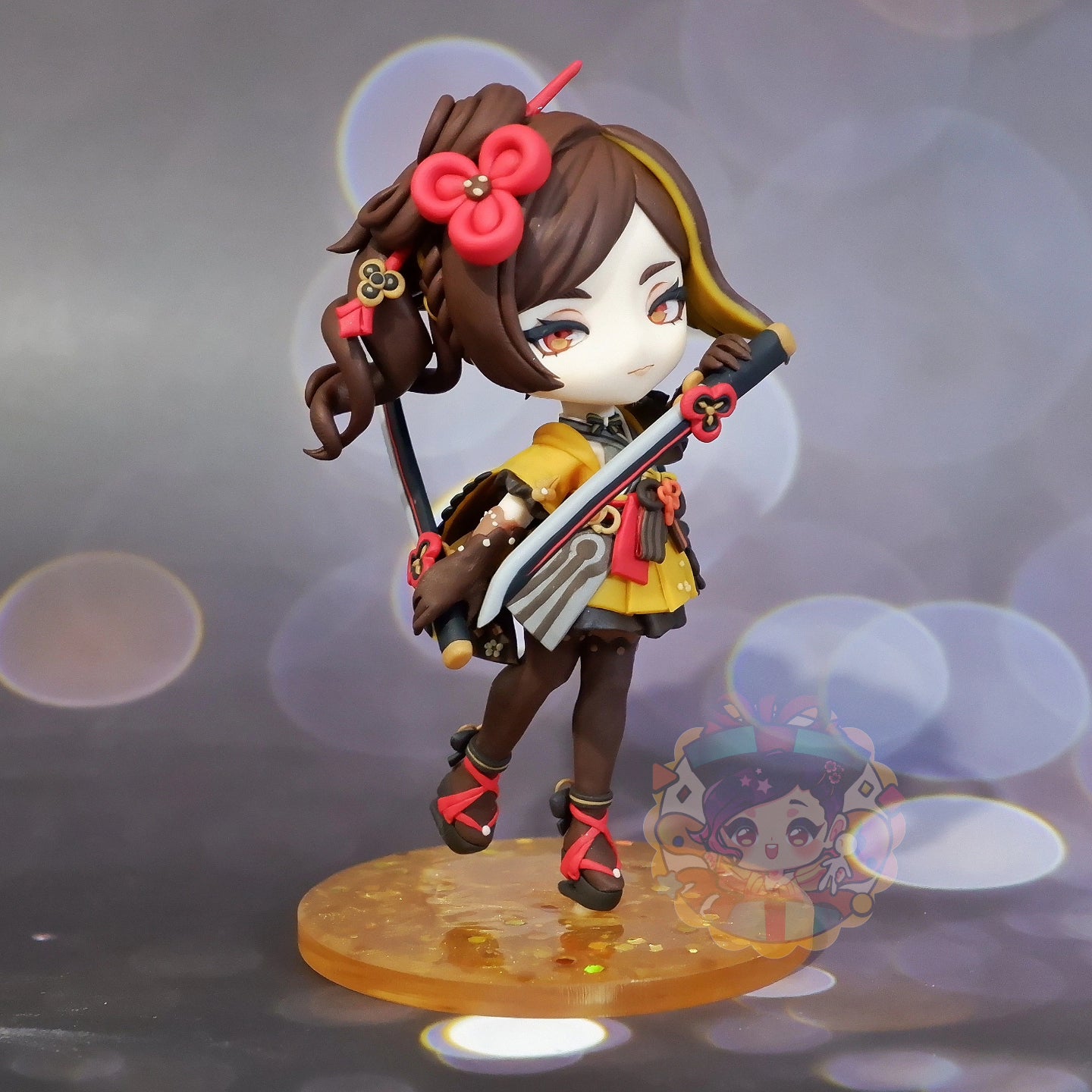 Genshin Impact Chiori Fan-made Chibi Figure