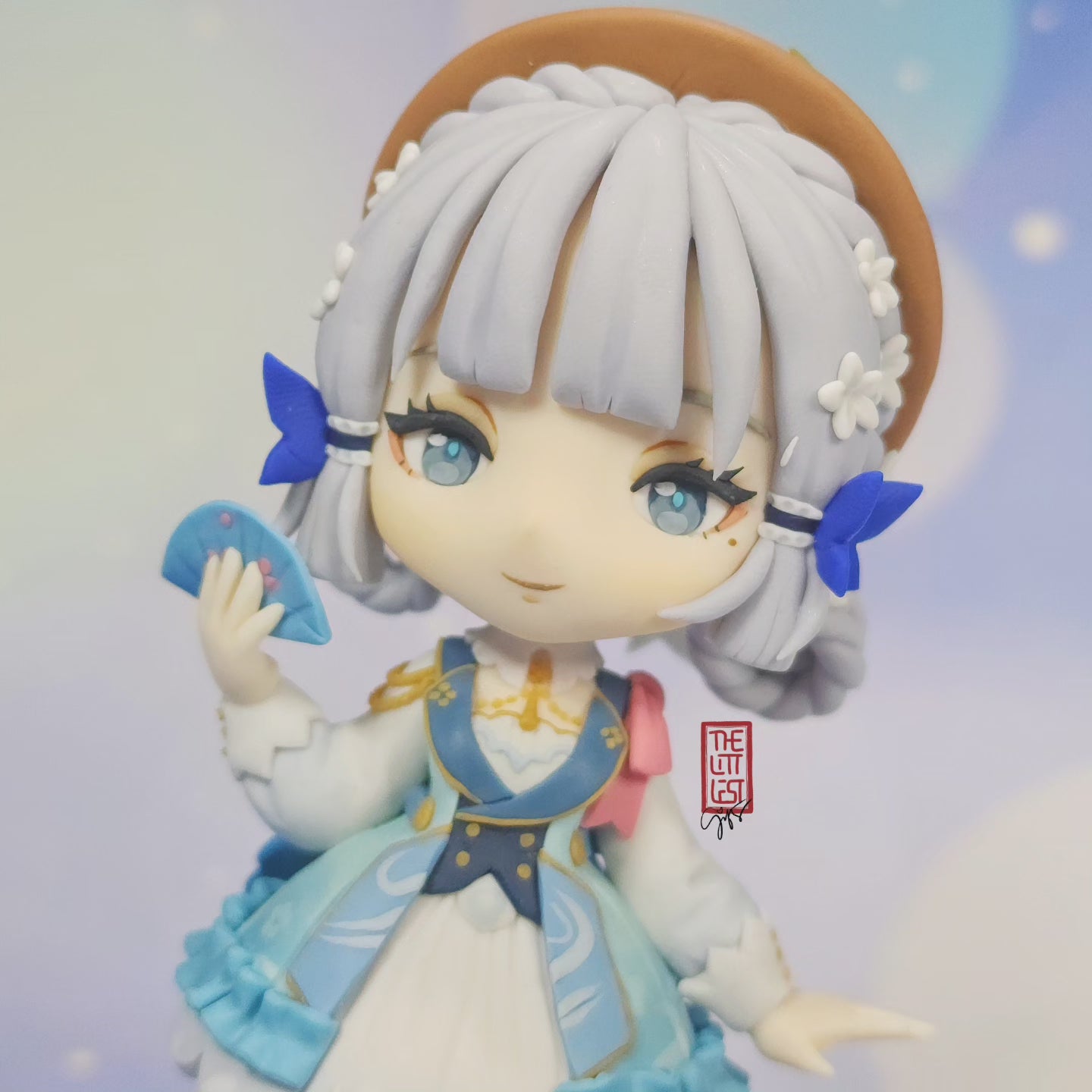 Genshin Impact Kamisato Ayaka Fan-made Chibi Figure