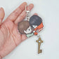 AOT/SNK Eren and Mikasa Acrylic Keychain