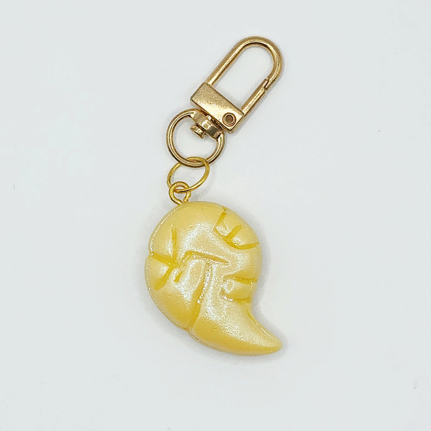 LoZ ToTK Sage Of Time Secret Stone Handmade Clay Keychain (Fan-Merch)