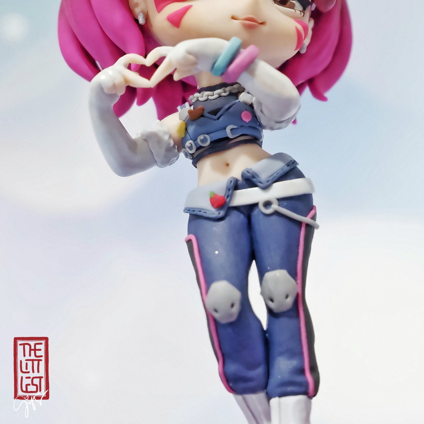 D.Va Antifragile Dazzle Overwatch 2 Fan-made Chibi Figure