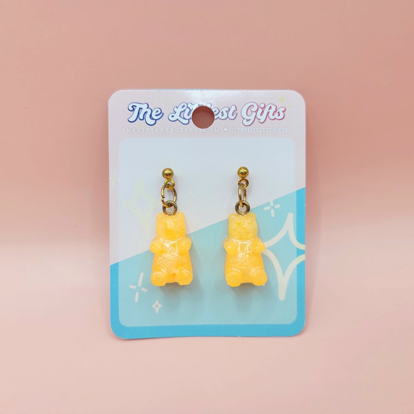 Gummy Bear Resin Earrings