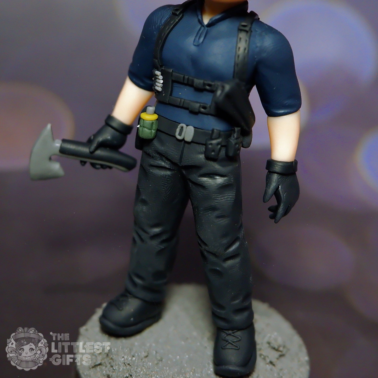 Leon S. Kennedy Resident Evil: Requiem Fan-made Chibi Figure