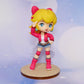 Mario Kart World Touring Peach Fan-made Chibi Figure