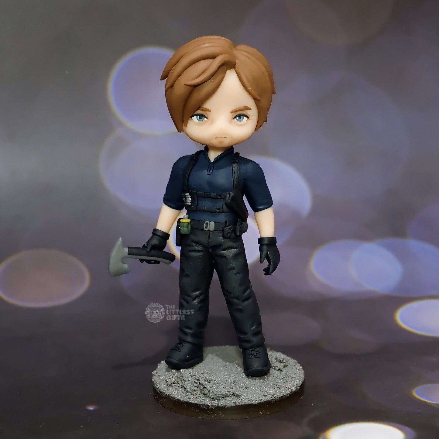 Leon S. Kennedy Resident Evil: Requiem Fan-made Chibi Figure