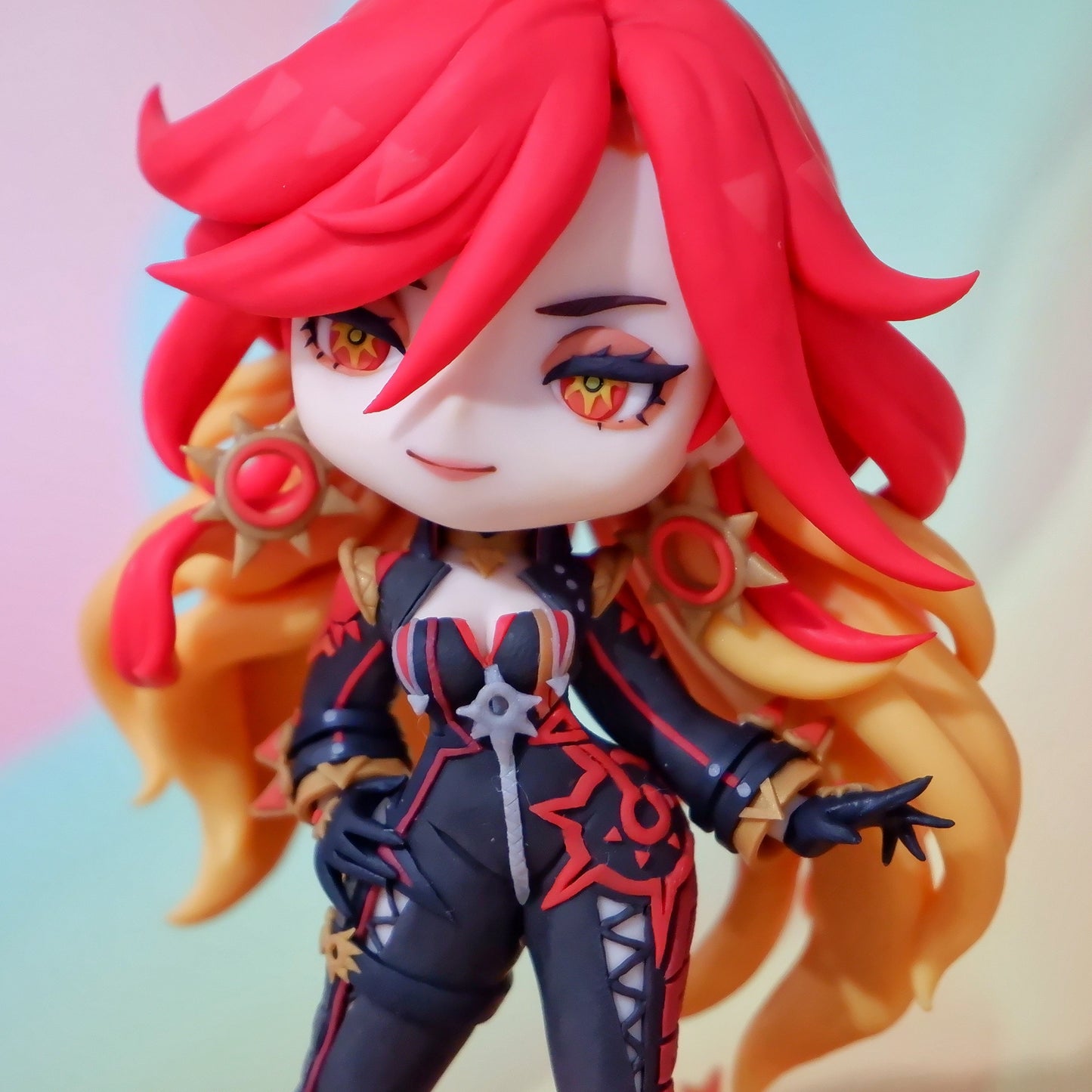 Genshin Impact Mavuika Fan-made Chibi Figure