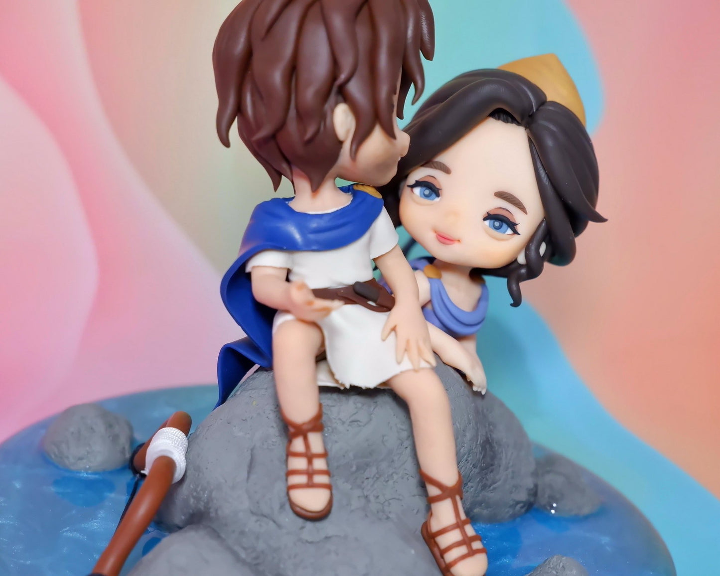 EPIC: The Musical Odysseus & Siren Penelope Fan-made Chibi Figure