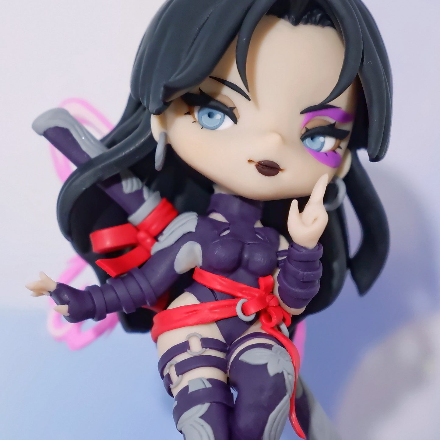 Vengeance Psylocke Marvel Rivals Fan-made Chibi Figure