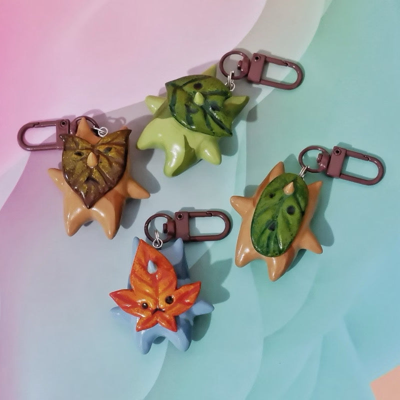 LoZ Korok Handmade Clay Keychain (Fan-Merch)