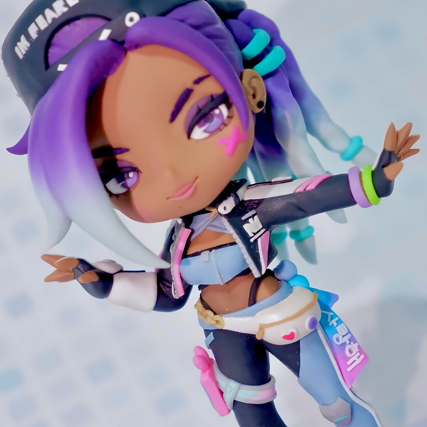 Sombra Antifragile Slay Star Overwatch 2 Fan-made Chibi Figure