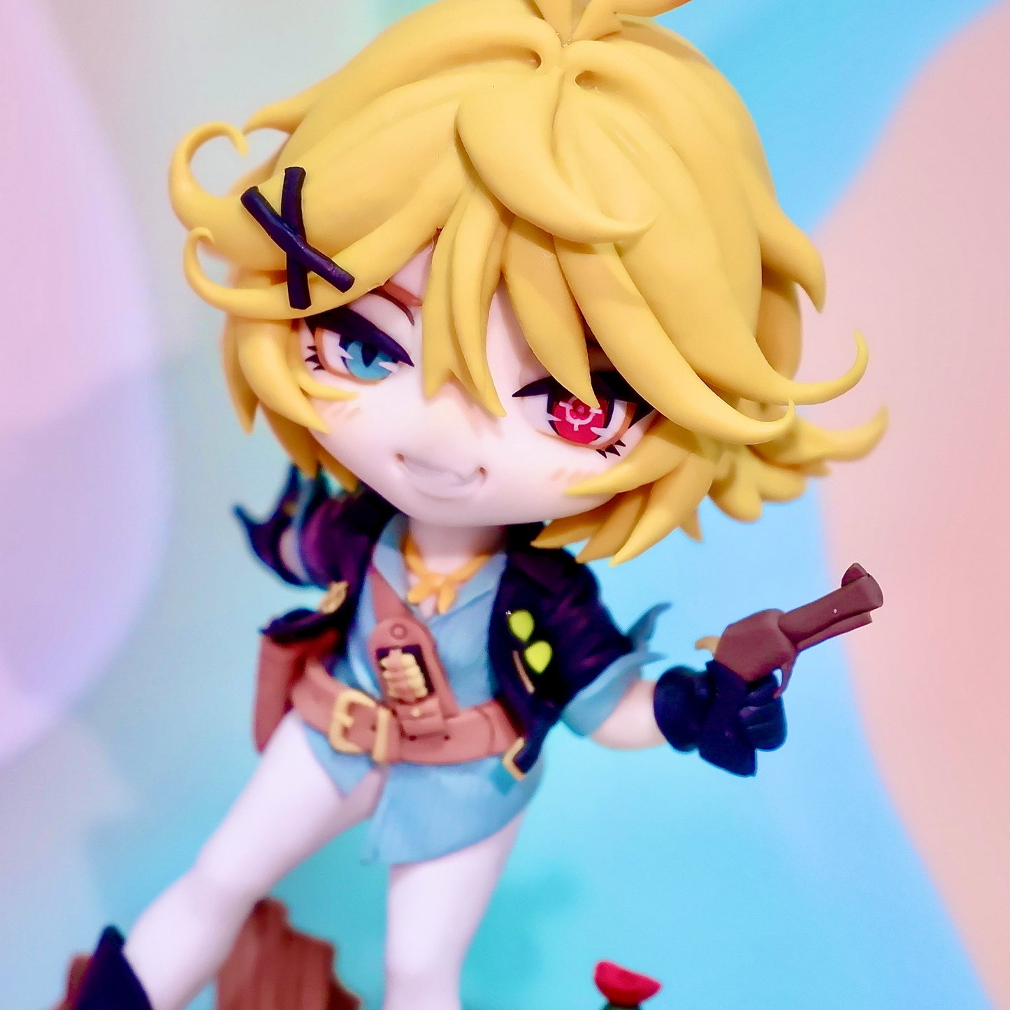 Dokibird Bounty Hunter VTuber Fan-made Chibi Figure