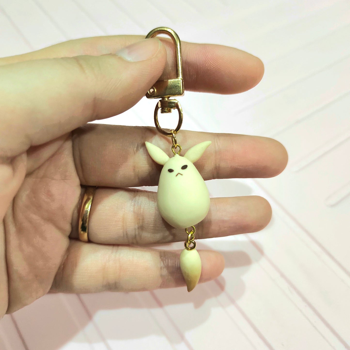Genshin Impact Dodoco Handmade Clay Keychain (Fan-Merch)