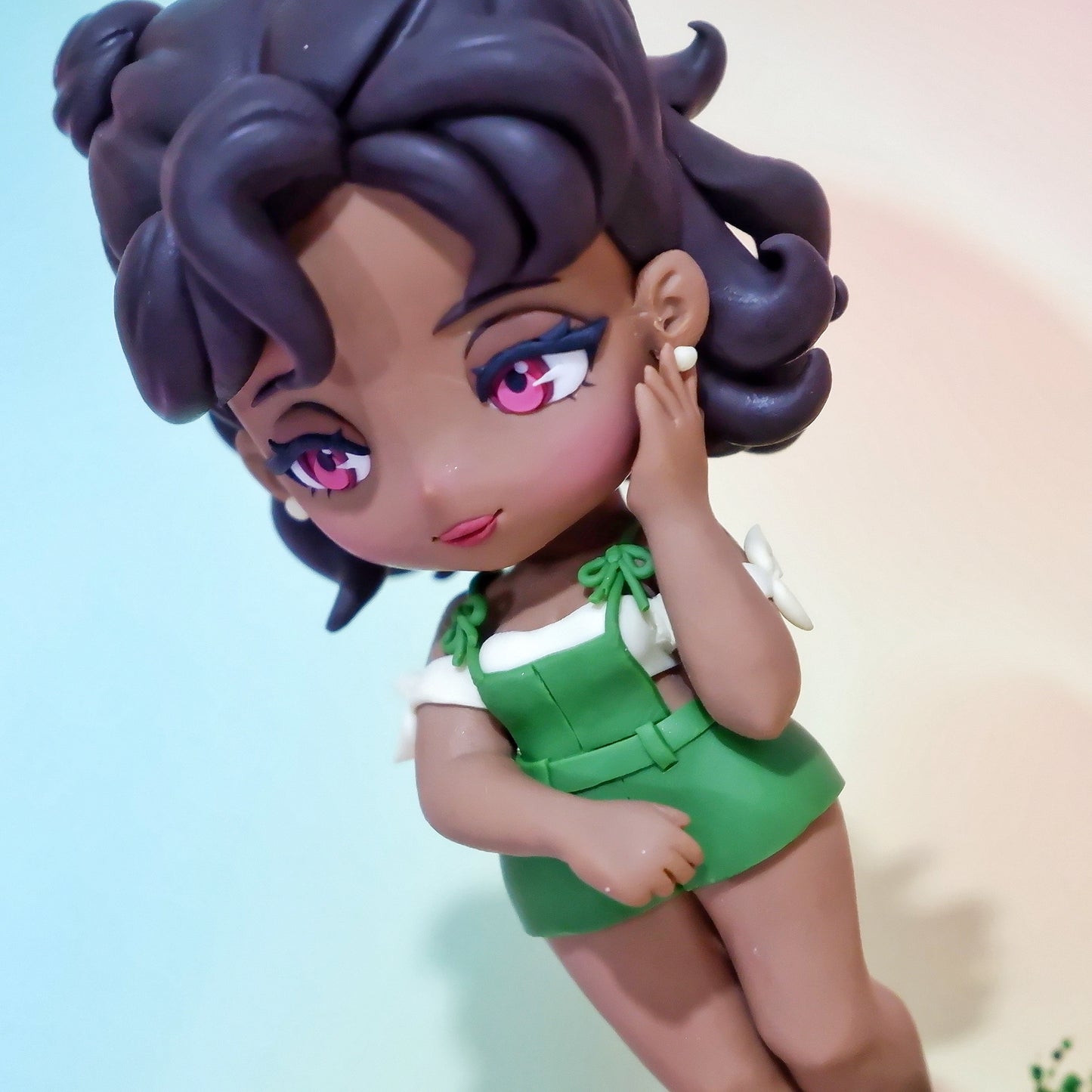 Reina Fields of Mistria (Summer Outfit) Fan-made Chibi Figure