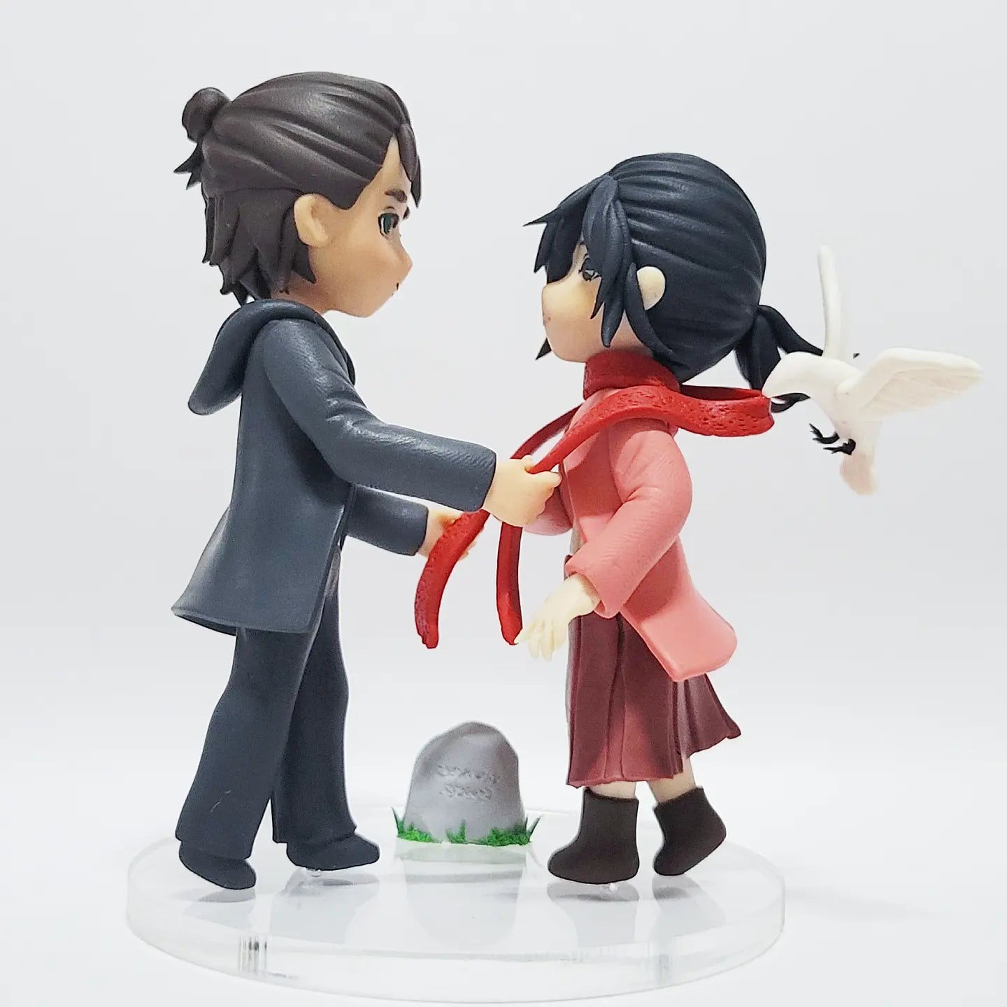 AOT SNK Eren & Mikasa Fan-made Figurine