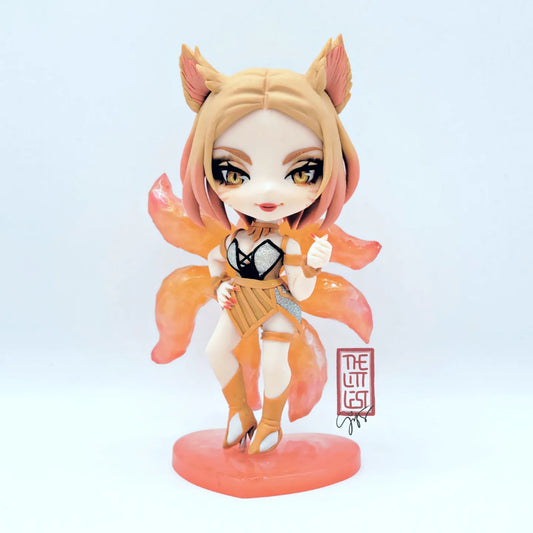 LoL Prestige K/DA Ahri Fan-made Chibi Figure